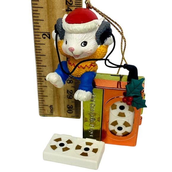 Christmas tree Ornament Lot Holiday Nativity Snowman Boots Pig Mouse Rat Vintage - Picture 16 of 16